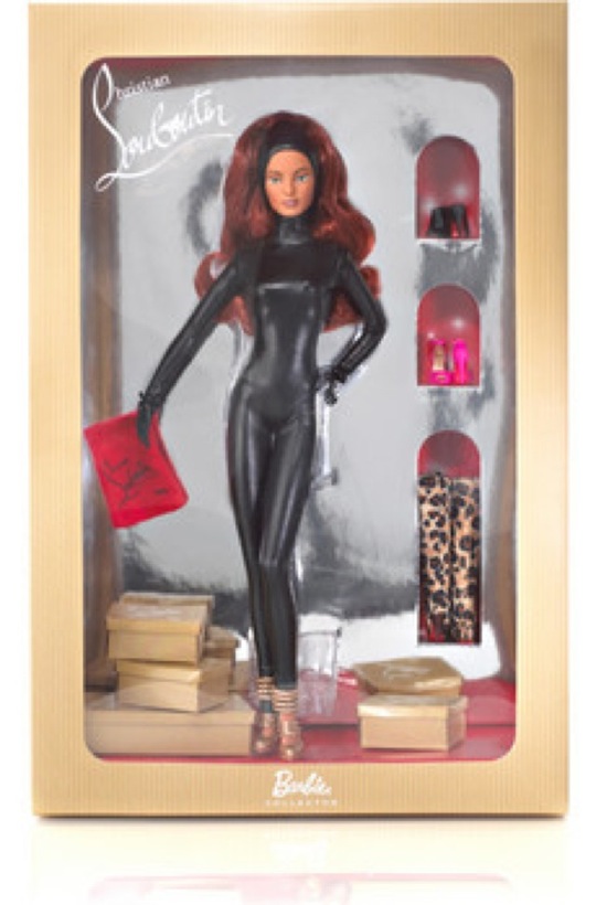 christian louboutin Barbie doll-saved by Chic n Cheap Living