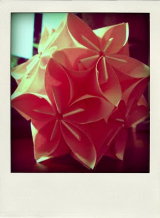 Flowerorigamiballpola little luxury list