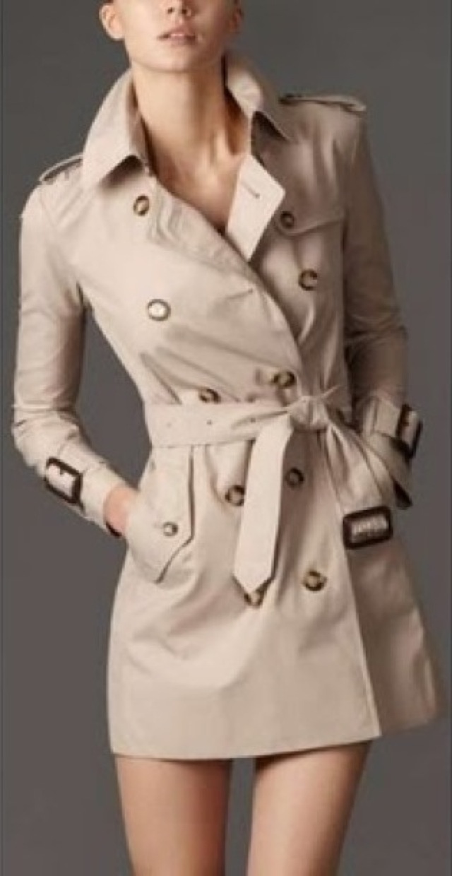 burberry trench -saved by Chic n Cheap Living