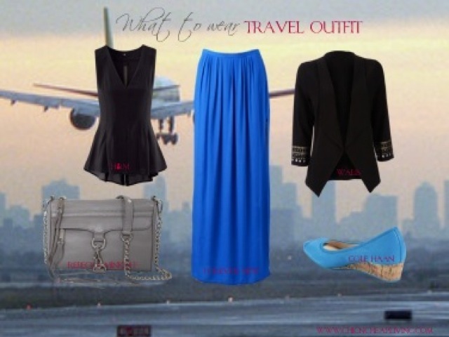 What to wear- travel outfit by Chic n Cheap Living