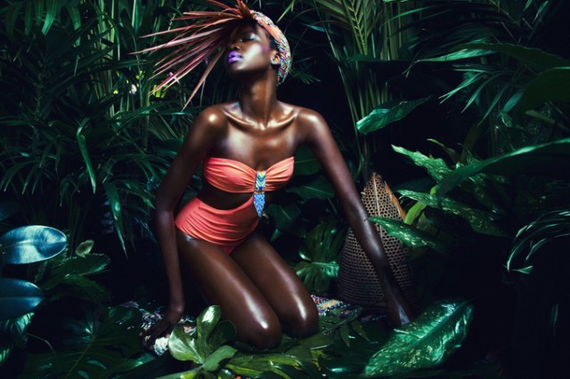 Olivia-Malone photo - model in jungle-saved by Chic n Cheap Living