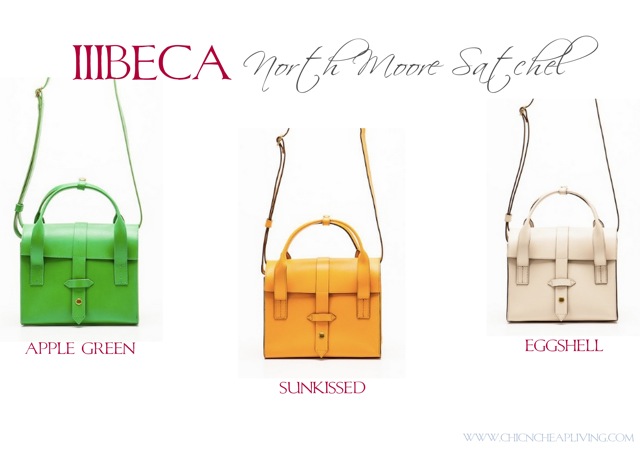 IIIBeCa North Moore Satchel by Chic n Cheap Living