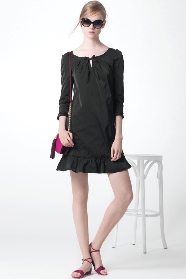 Nina Ricci Les Envies Spring 2014 black casual dress - saved by Chic n Cheap Living