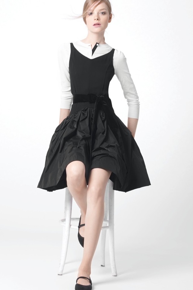 Nina Ricci Les Envies Spring 2014 black dress - saved by Chic n Cheap Living