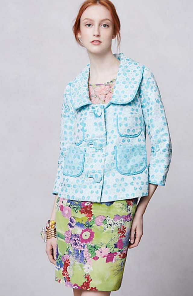 Peter Som for Anthropologie Chantelle jacket - saved by Chic n Cheap Living