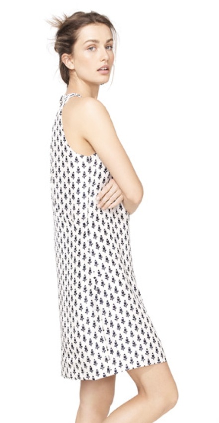 J. Crew Swoop dress in Thistle print - saved by Chic n Cheap Living