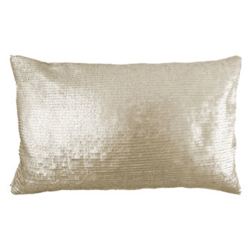 Zara beaded pillow cover - saved by Chic n Cheap Living