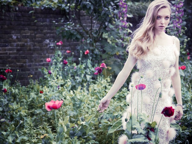 country Amanda Seyfried in sequin gown for Vanity Fair December 2012 - saved by Chic n Cheap Living