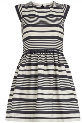 blue striped dress by Dorothy Perkins - saved by Chic n Cheap Living