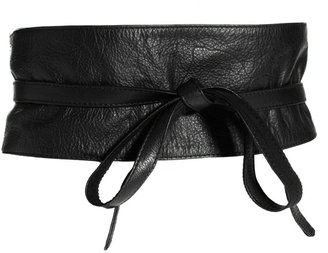 ASOS leather Obi belt with tie detail - saved by Chic n Cheap Living