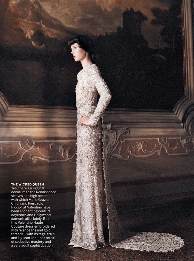 Princess Vogue 2013 Valentino gown - saved by Chic n Cheap Living