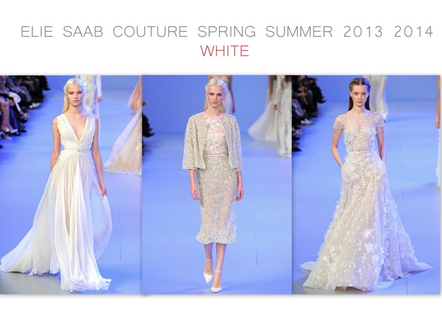 Elie Saab Spring Summer 2014 couture - white - created by Chic n Cheap Living