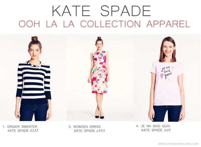 Kate Spade Ooh la la apparel - by Chic n Cheap Living