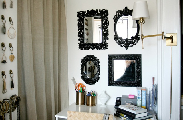Mirrors Jen Chu Bedroom mirror wall on Desire to Inspire - saved by Chic n Cheap Living