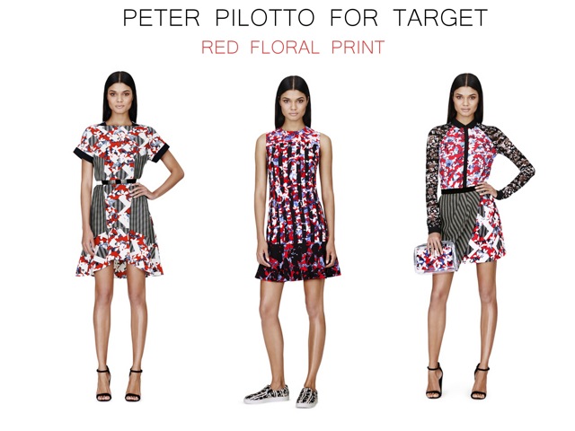 Peter Pilotto red floral print by Chic n Cheap Living