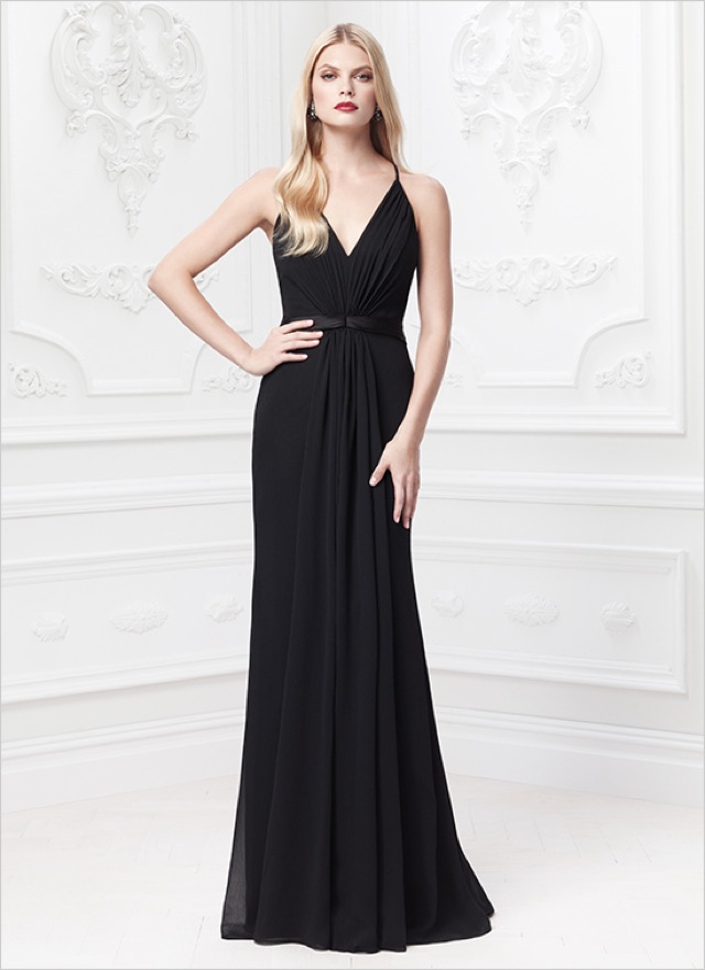 Truly Zac Posen strapless soft crinkle chiffon gown - saved by Chic n Cheap Living