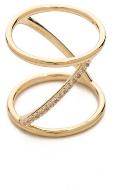 gold Elizabeth and James Velde ring - saved by Chic n Cheap Living
