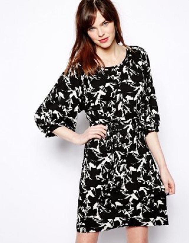 ASOS Blouson sleeve jersey dress - saved by Chic n Cheap Living