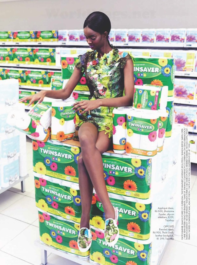 Fresh Produce Elle South Africa July 2014 paper