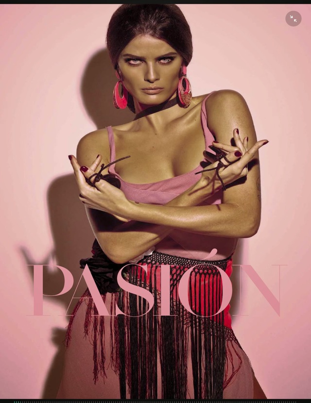 Dance pasion Vogue Italia Isabeli Fontana shot by Steven Meisel