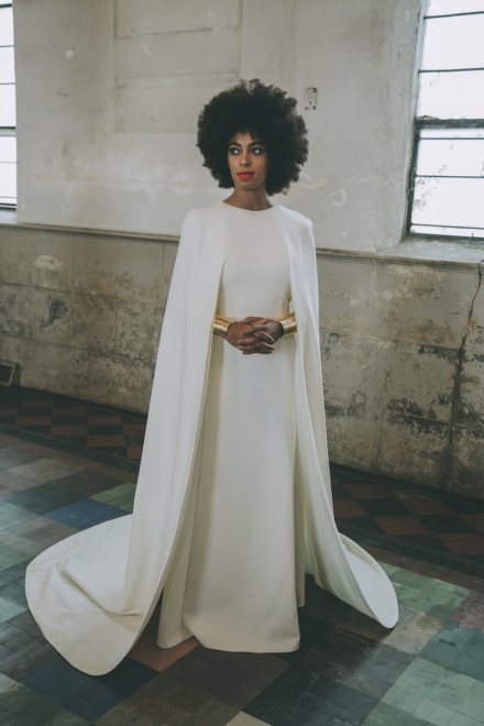 Solange Knowles Humberto Leon for Kenzo wedding gown Image by Rog Walker