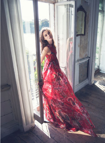 Keira Knightley Edit in Dolce & Gabbana dress