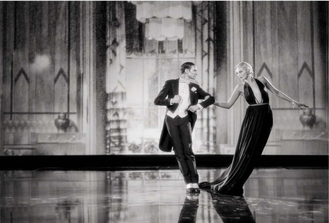 Dance bend Karen Elson and Christopher Niquet shot by Steven Meisel for Vogue Italia April 2015