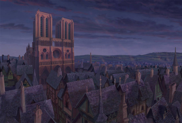 disneyreallocations1- The Hunchback Of Notre Dame – Notre Dame Cathedral, Paris, France.