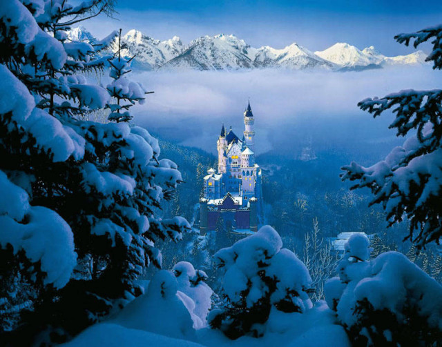disneyreallocations1-real Sleeping Beauty – Neuschwanstein Castle, Bavaria, Germany