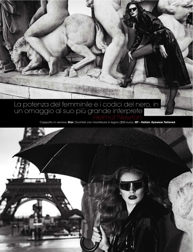 Alexina Graham Film Noir Glamour Italia Dior jacket