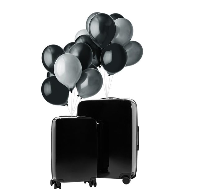 Raden black luggage