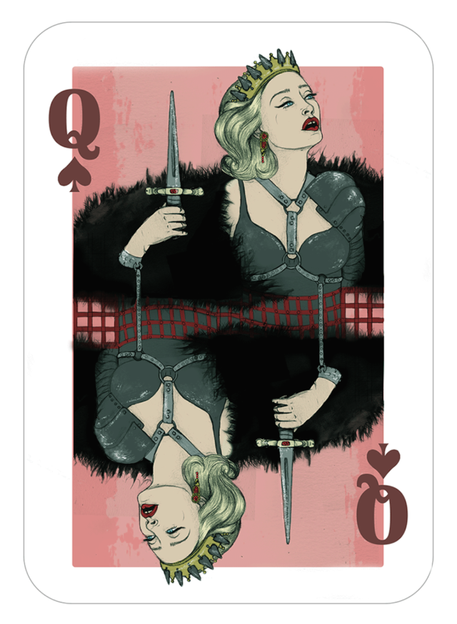 Woman Card-Madonna By Beatriz Espinosa