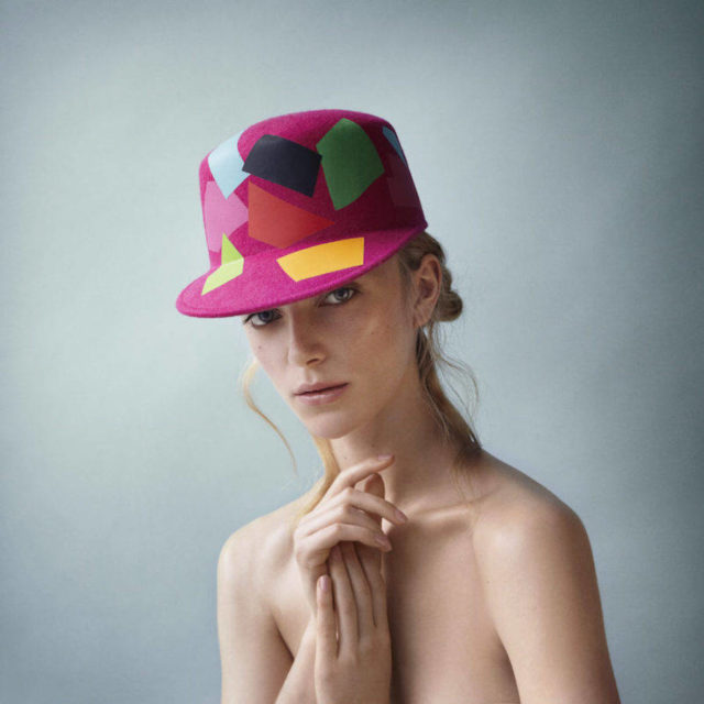 laura apsis livens decorated hats pink