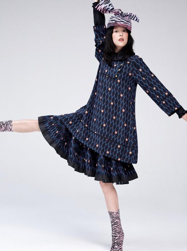 Mesh print dress Kenzo x H&M - Why it's Worth a Look