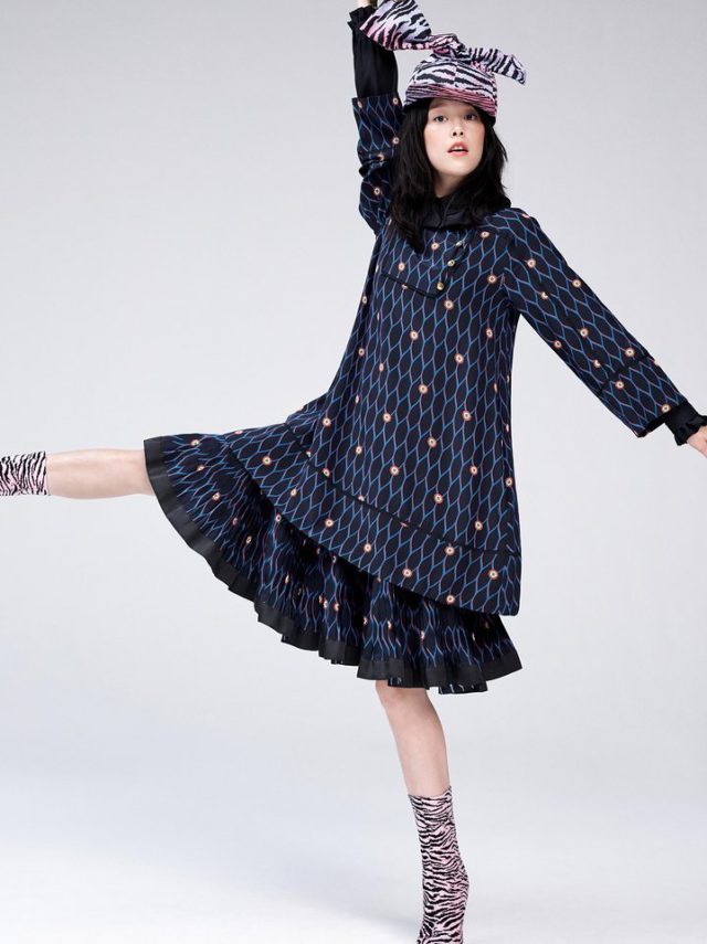 kenzo x h&m dress
