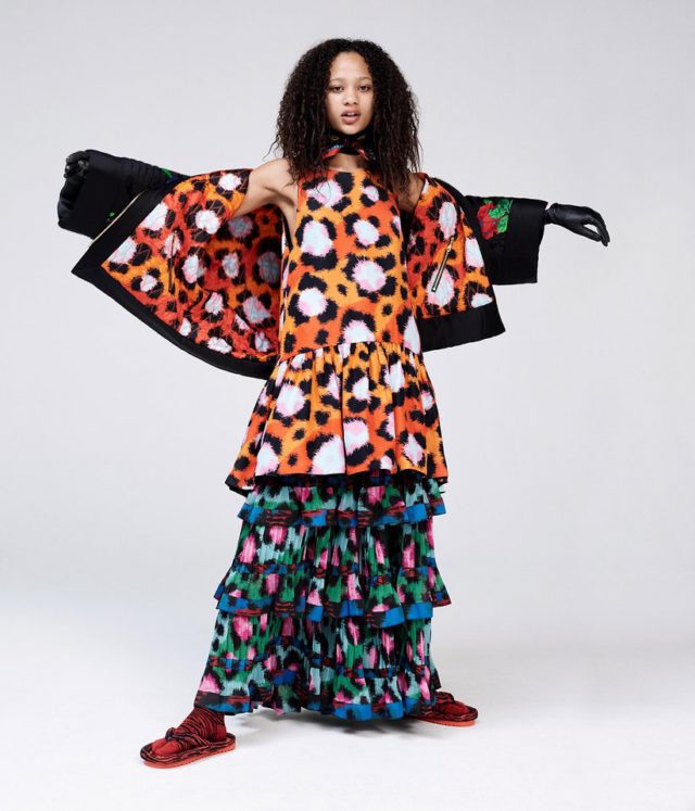 Orange maxi dress Kenzo x H&M - Why it's Worth a Look
