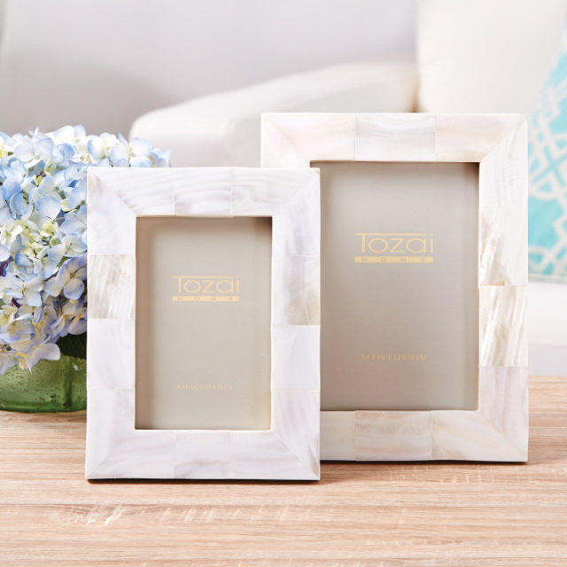 Giveaway with the Picket Fence Pittsburgh gift shop Tozai mother of pearl frames
