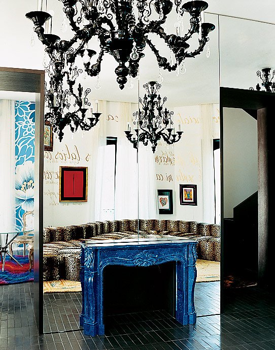 Dolce & Gabbana Portofino black chandelier