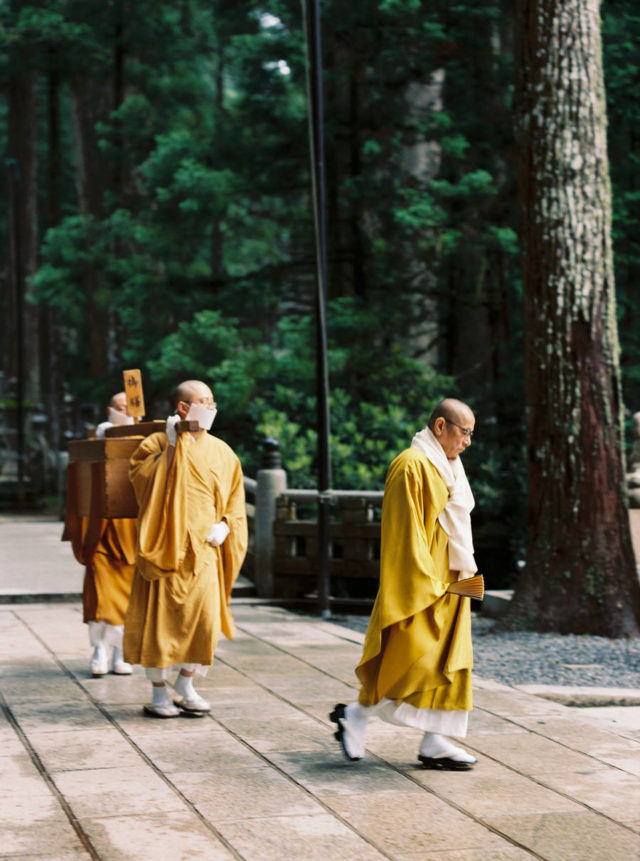 Japon en Silence photographs monks