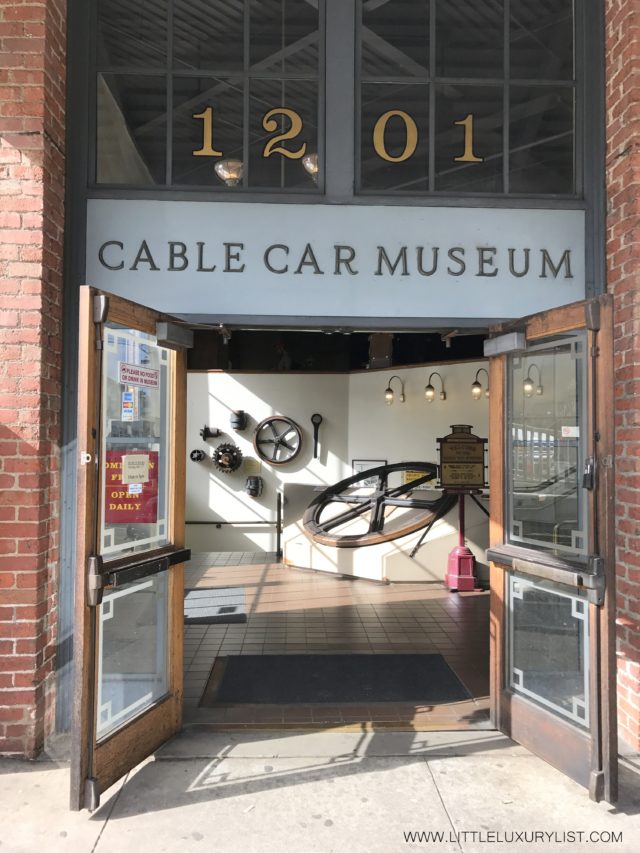 Best Free Places in San Francisco with a toddler cable car museum entrance