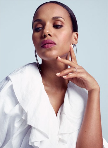Kerry Washington for the edit May 2017 white top