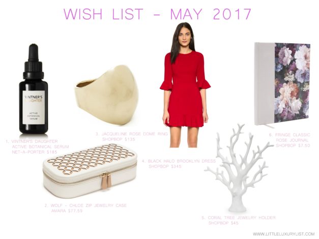 Wish List May 2017 by little luxury list