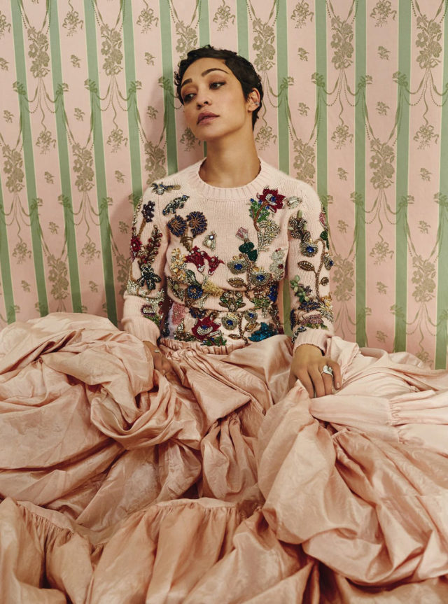 Ruth Negga for Harper's Bazaar December 2017 - little luxury list