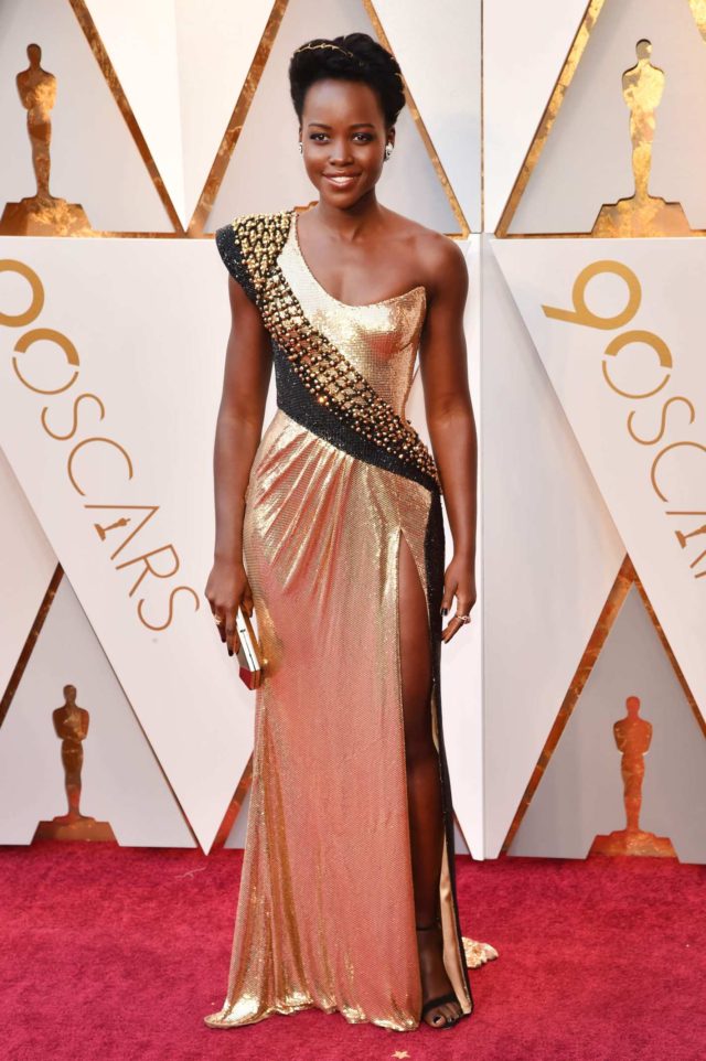 Oscars Best Dressed 2018 - lupita Nyong'o in Atelier Versace