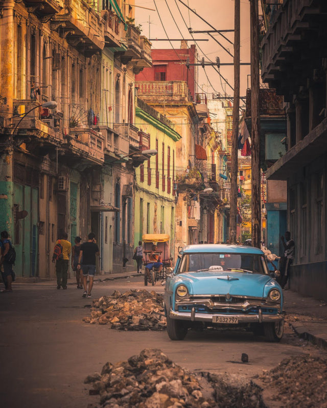 Havana by Michael T. Meyers - blue catr