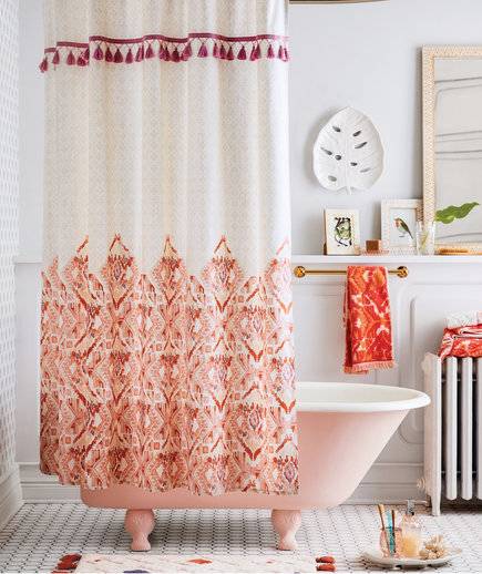 Opalhouse - Target's global inspired home line - bath curtain