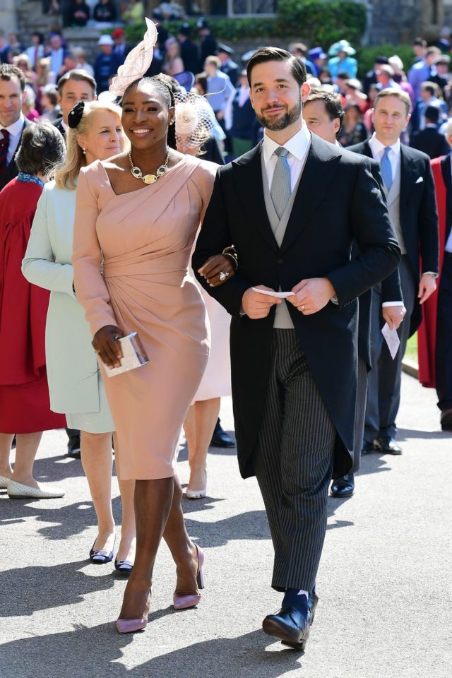 Royal Wedding Fashion Inspiration - Serena Williams in Atelier Versace