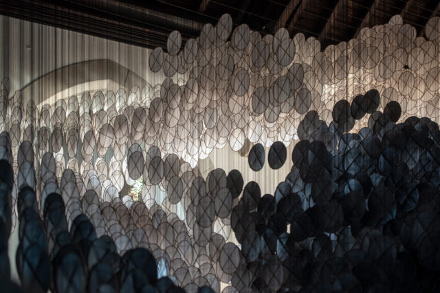 The Eclipse by Jacob Hashimoto - side
