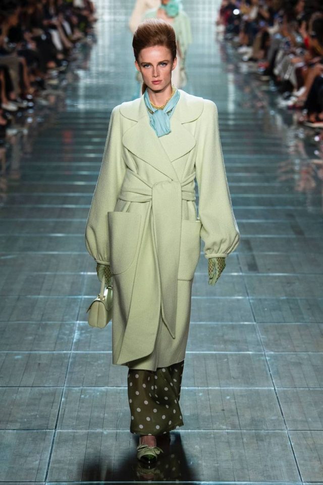 Marc Jacobs Spring:Summer 2019 Ready-To-Wear - mint trench
