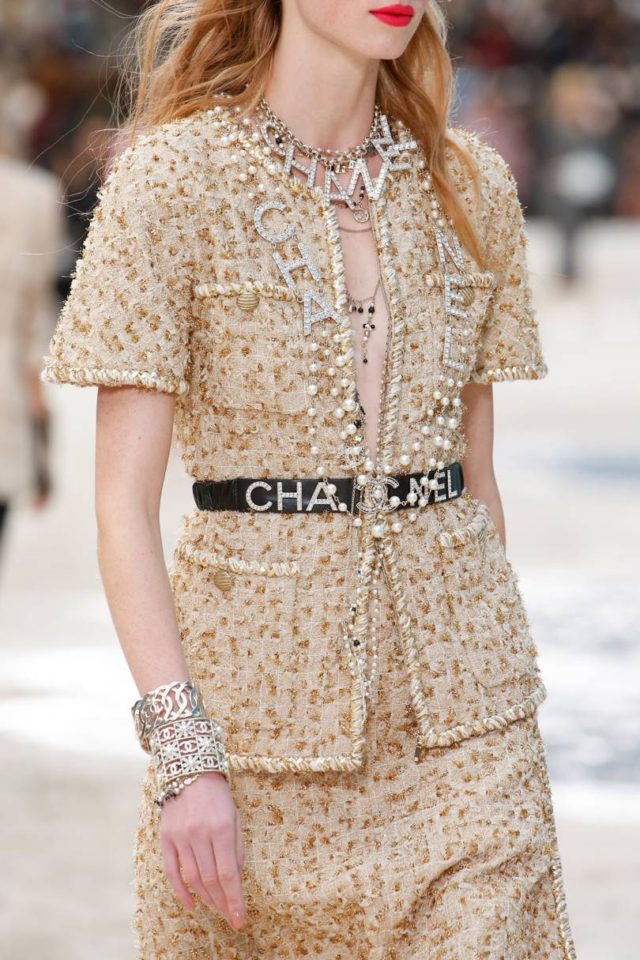 Chanel Spring:Summer 2019 Ready-To-Wear Details - beige suit